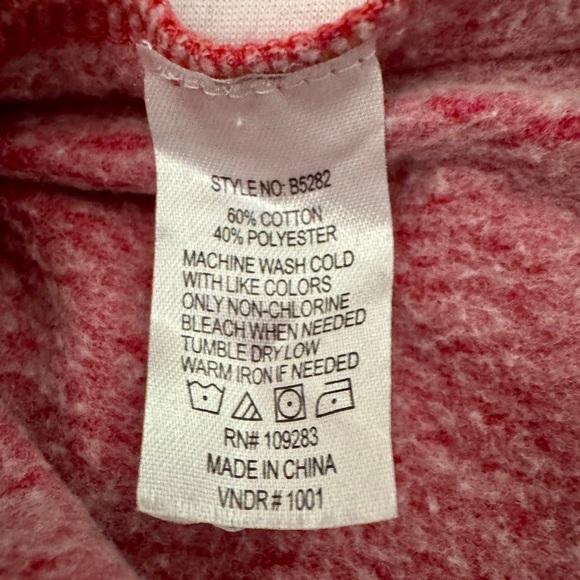 Ocean Drive Distressed Red Shorts with White Trim Cotton Medium NWOT - Picture 4 of 5